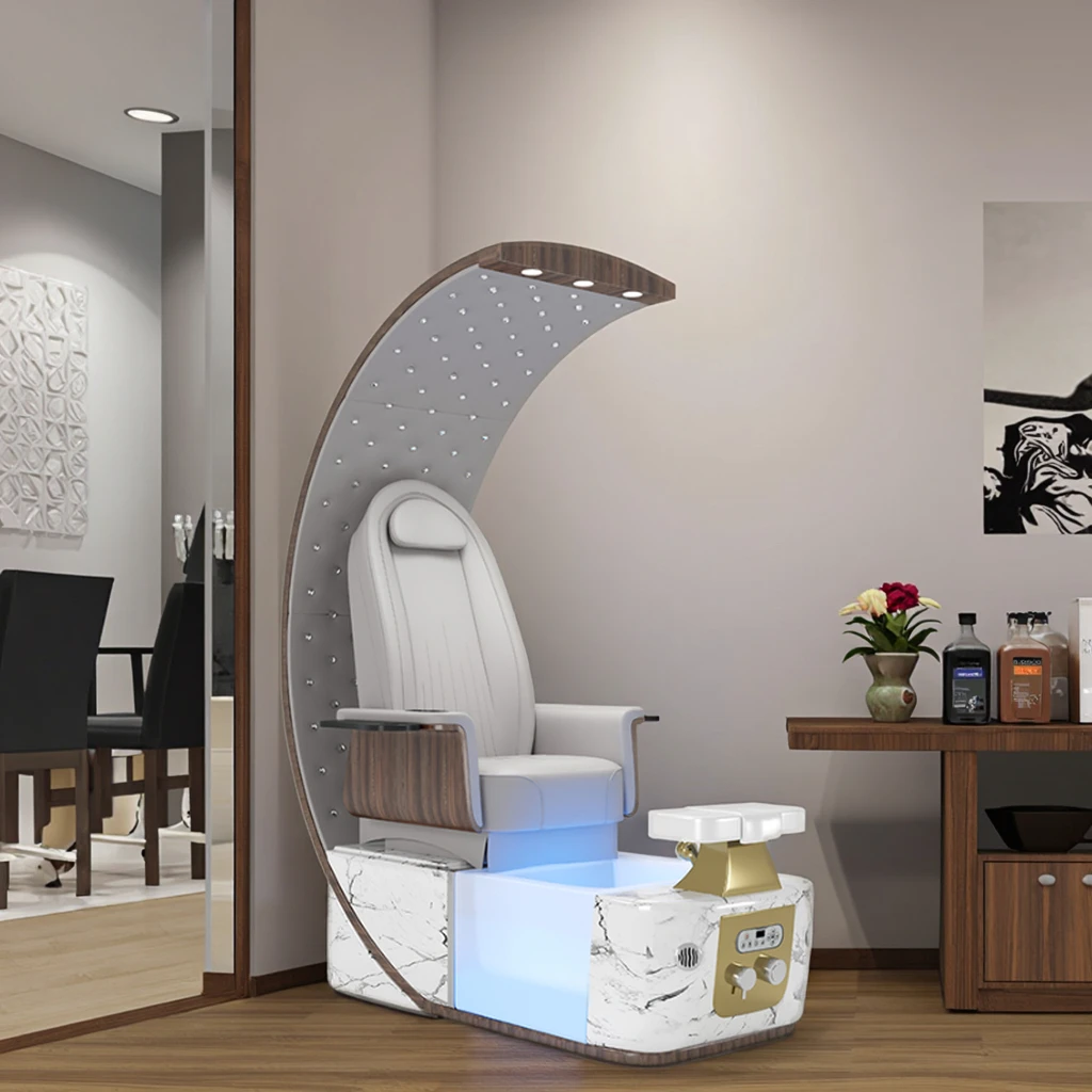 

Modern Spa Pedicure Chair Nail Salon Furniture Pedicure Chair No Plumbing Manicure Tables and Pedicure Chairs