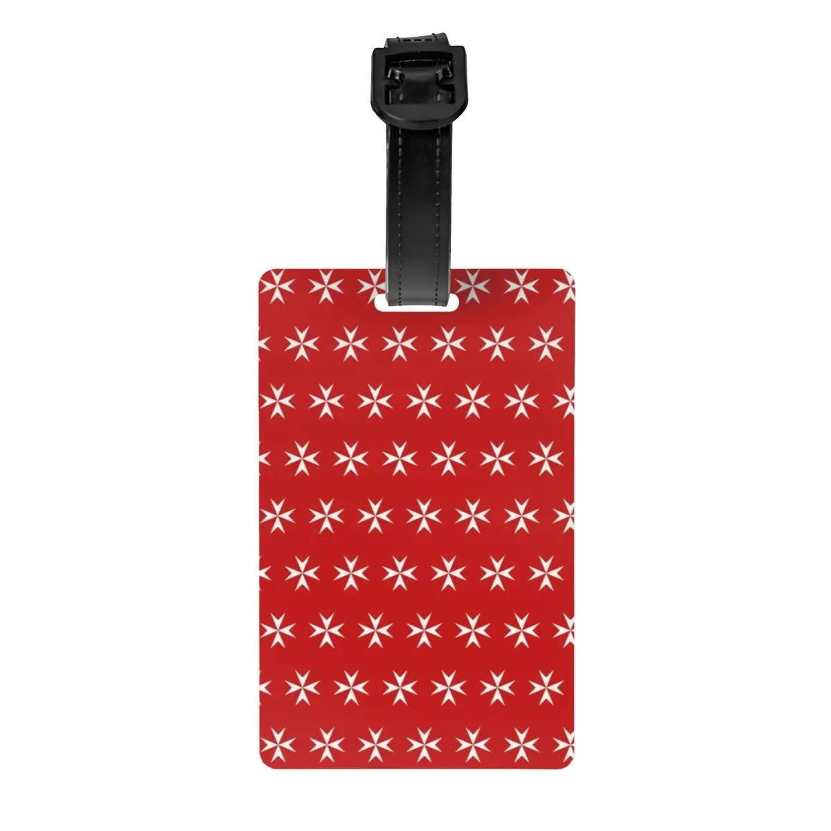 Custom Maltese Cross Flag Luggage Tag Suitcase Baggage Privacy Cover ID Label