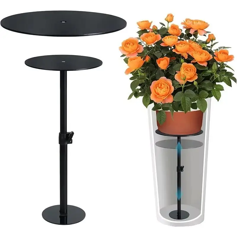 Adjustable Plant Lifter Pot Filler for Indoor & Outdoor High Conical Planter Containers Built-in Insert