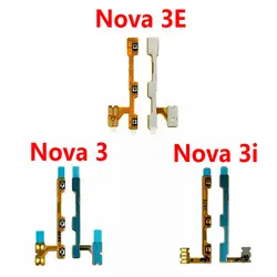 Nowy przełącznik przycisk włączania zasilania przycisk wyciszania głośności wstążka Flex Cable dla HuaWei Nova 3i 3E 3