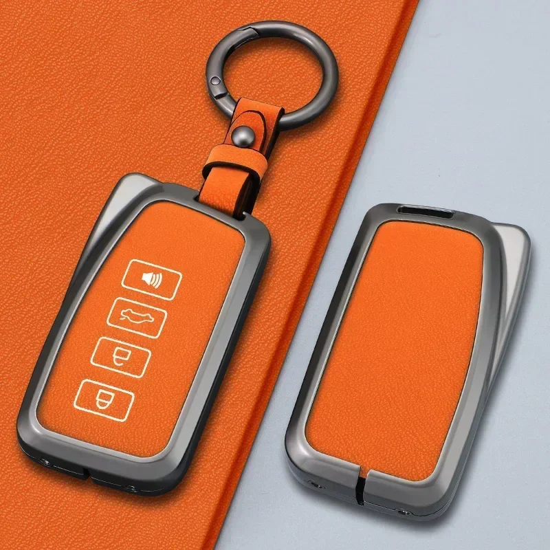 

Fashion Leather Car Key Case Cover For Lexus NX ES GS RX IS RC LX 200 250 350 450H 300H ES200 Auto Remote Key Holder Shell Fob