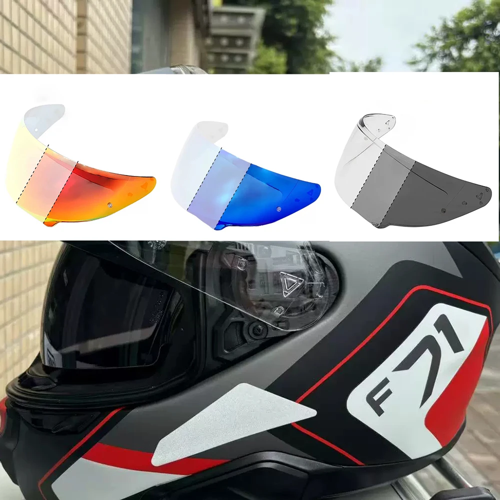 Photochromic Helmet Visor for HJC i71 F71 Carbon F71 Motorcycle Helmets Lens Shield Glass Viewfinder Screen Accessories