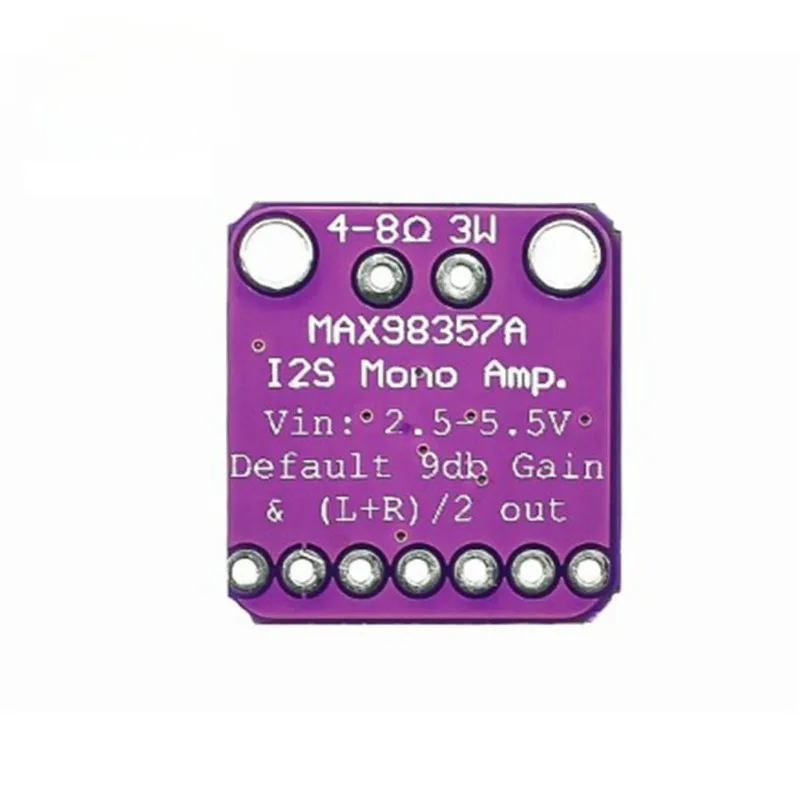 MAX98357 I2S 3W Class D Amplifier Breakout Interface Dac Decoder Module Filterless Audio Board For Raspberry Pi Esp32