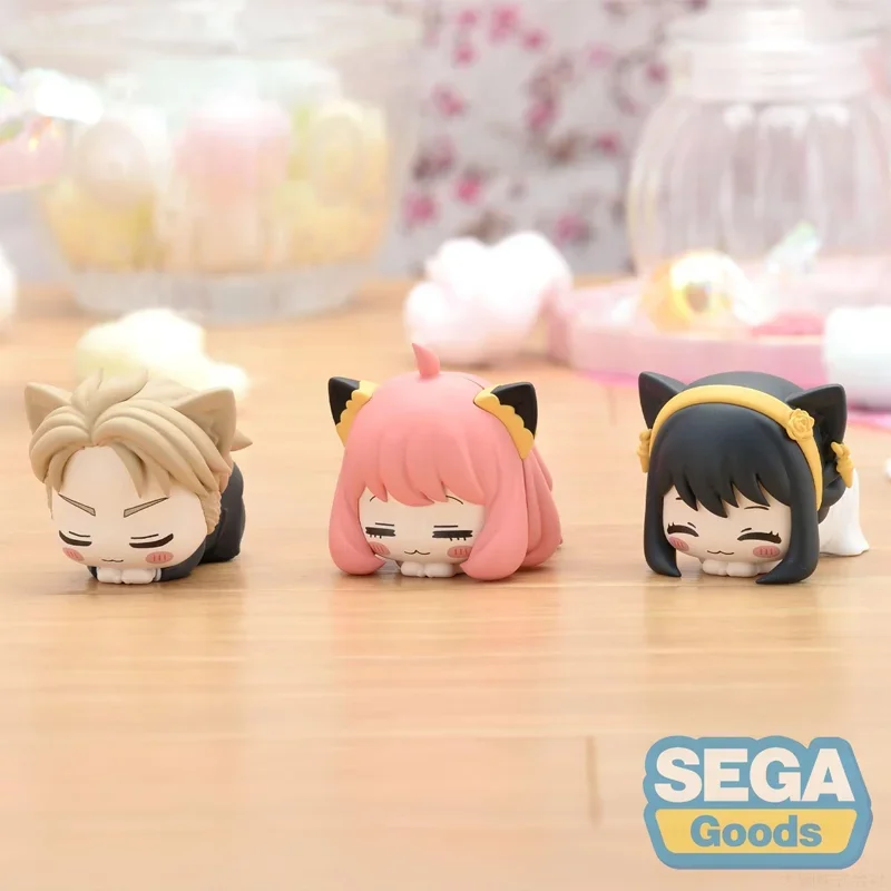 SEGA-Figurines d'anime originales éventuelles Y × FAMILY Anya Forger Loid Yor Ohiruneko Vol.4, jouets pour enfants, cadeaux d'anniversaire pour filles