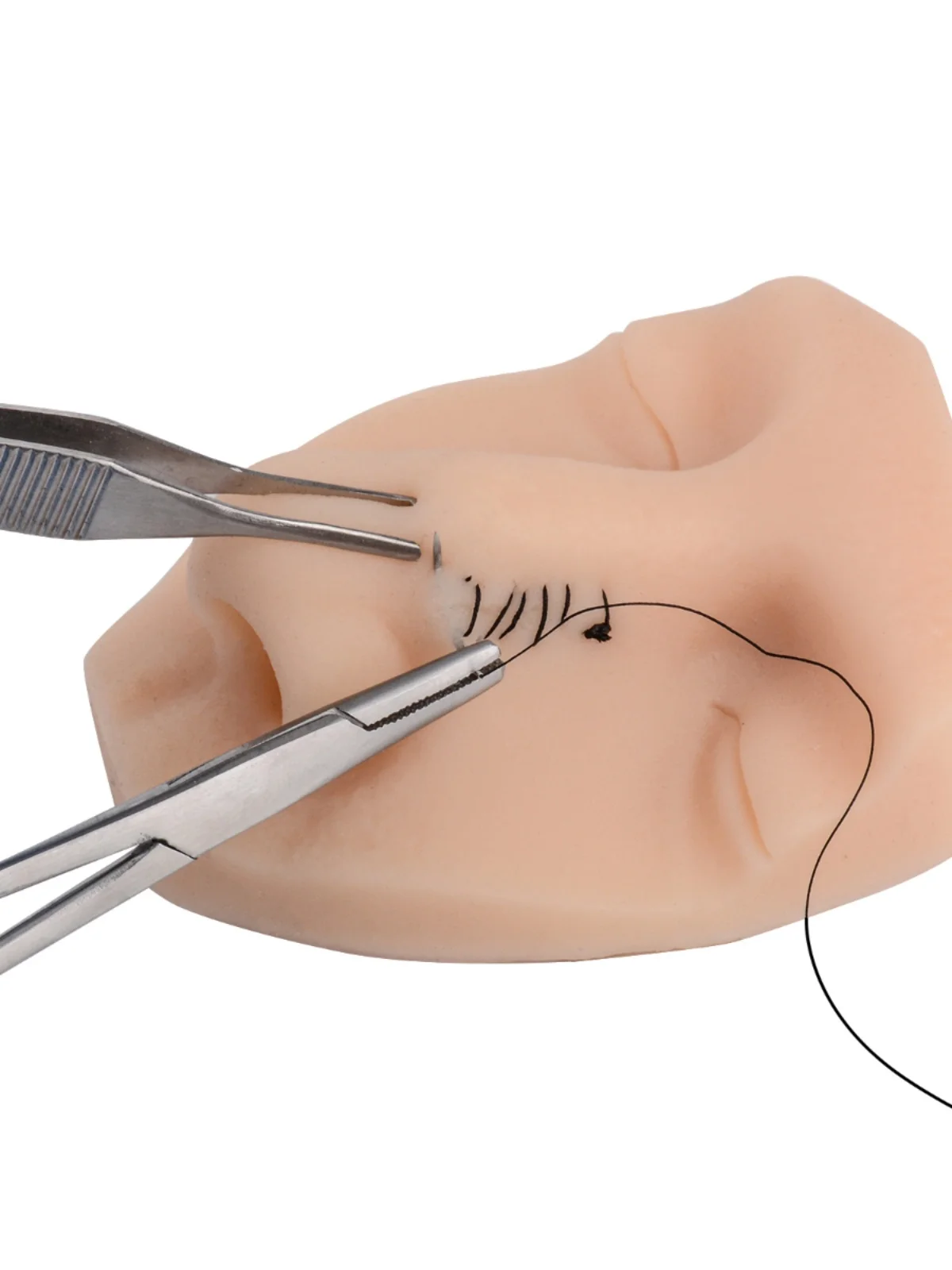 Modèle de démonstration de perforation et de ponction, pratique de suture, pratique d'injection, clouage du nez