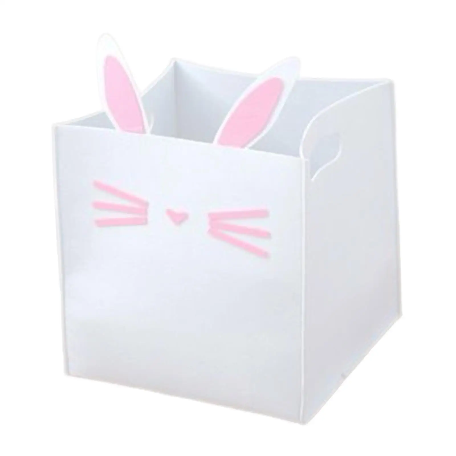 with Handle Laundry Basket Foldable Large Capacity Stowing Washable Portable