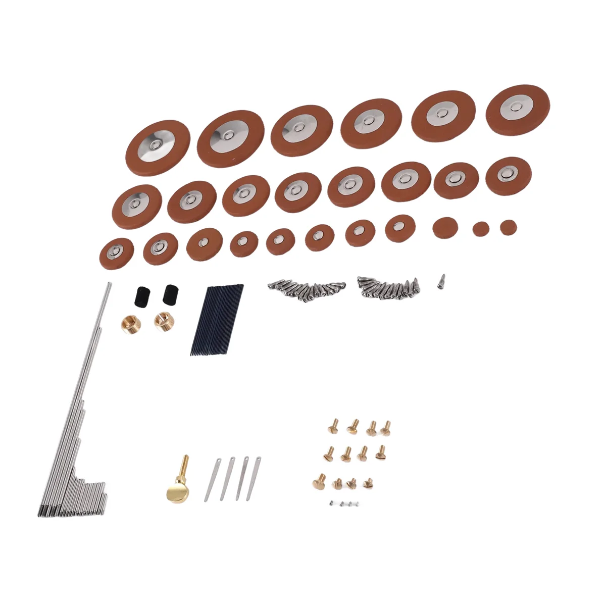 -NEW 119Pcs/Set Alto Sax Saxophone Repair Parts Screws + Saxophone Springs Kit DIY Tool Woodwind Instrument Accessories