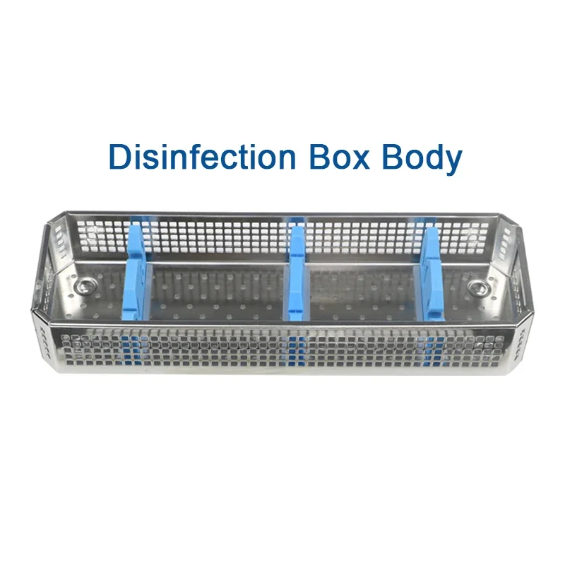 

GREATLH Sterilization Basket Aluminium Alloy Endoscope Sterilization Box Sterilization Tray Case Box