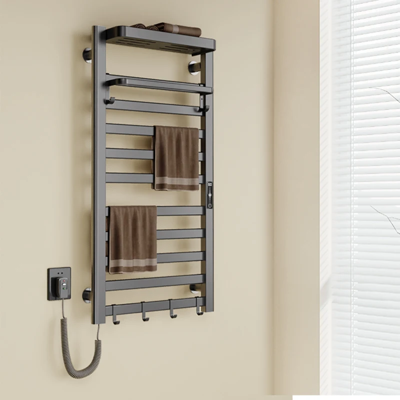 Factory Direct Sales of Electric Towel Racks Essential Electric Towel Racks for Bathrooms Wall-mounted Electric Towel Racks