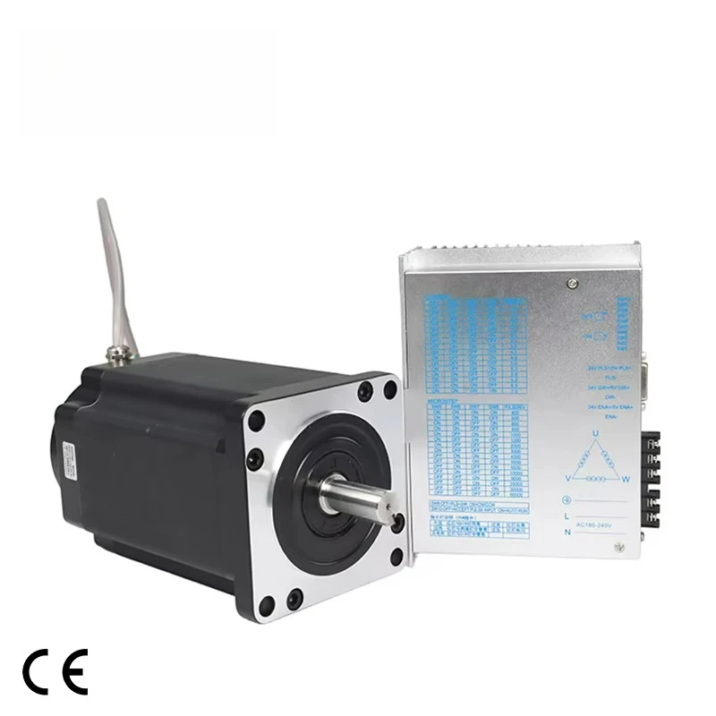 Customized 30Nm 220V Hybrid Stepper Motor High Torque 3 Phase Nema 51 130BYG350-230 CE ROHS Certified for Plasma Cutter