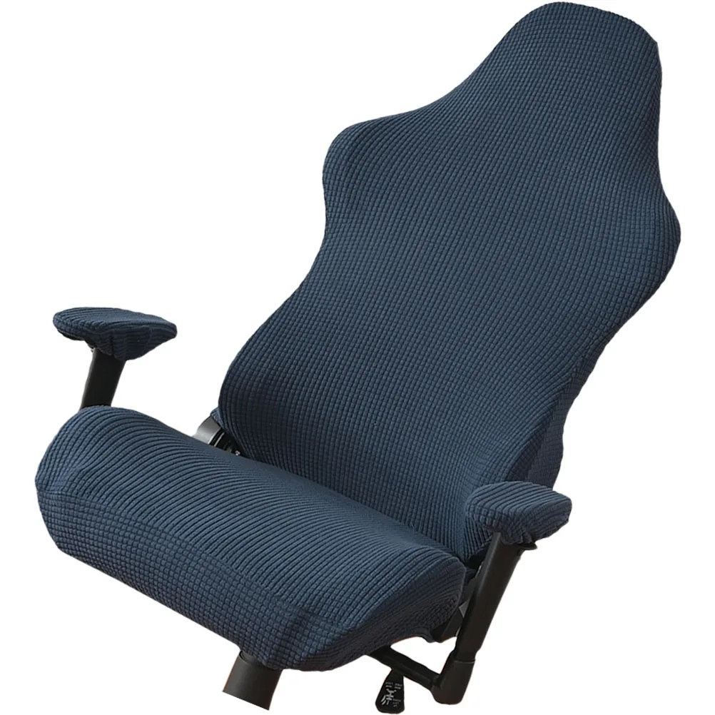 

Elastic Gaming Chair Cover Slipcover Washable Stretchable Protector for Office Computer Chairs Kids Pet Proof Anti Scratch Fade