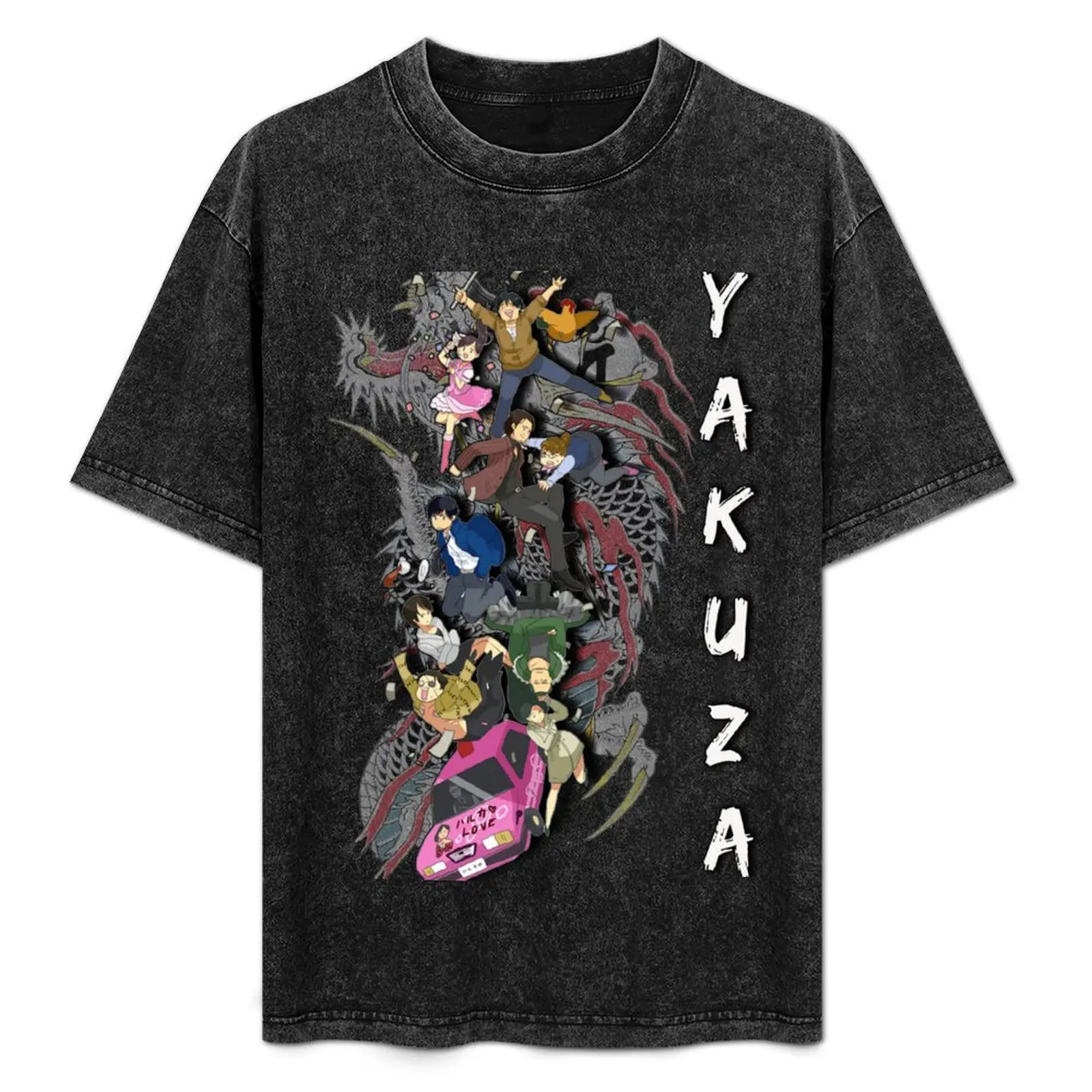 

Yakuza shirt (yakuza 0 1 2 3 4 5 kiwami dead souls) T-Shirt Casual Minimalist Short Sleeve Top