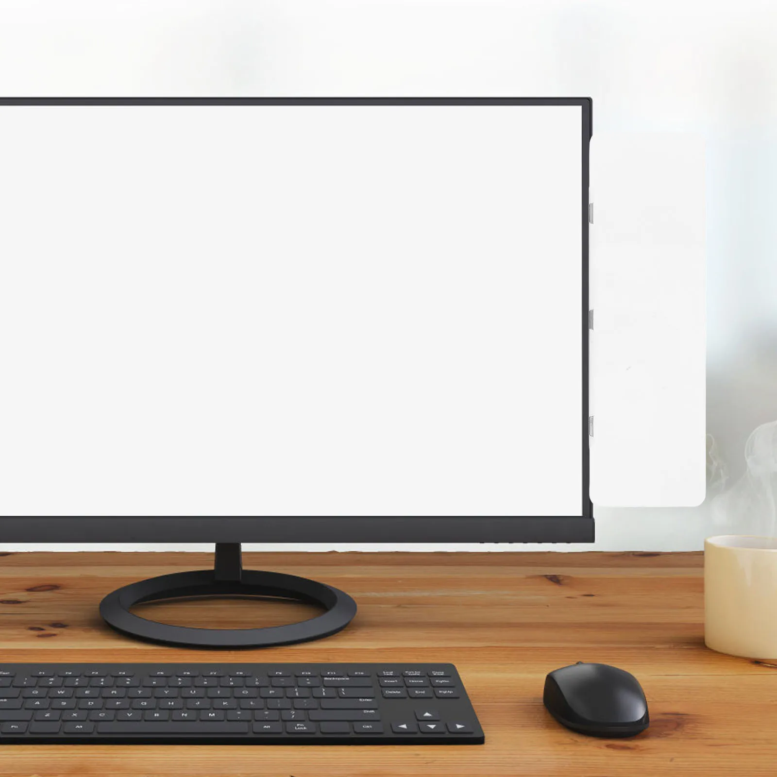 

Magnetic Memo Computer Message Board For Computer Screen Side Panel Erasable Note Holder Desktop Organizer Office Accessories