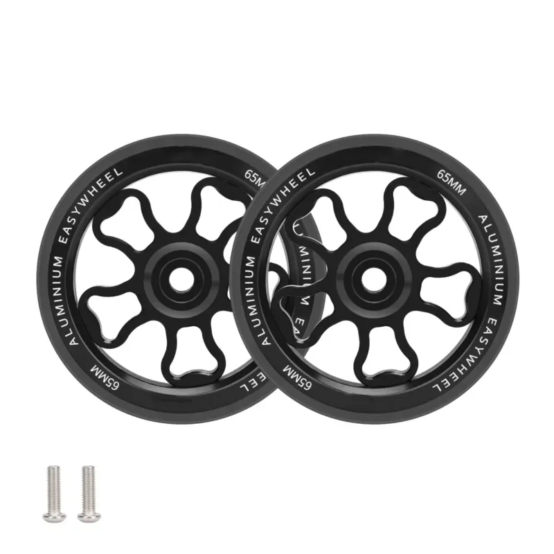 70mm Aluminum Alloy Folding Bike Wheel Pair Sealed Bearings Compatible Brompton Foldable Bicycle Frames Lightweight Durable