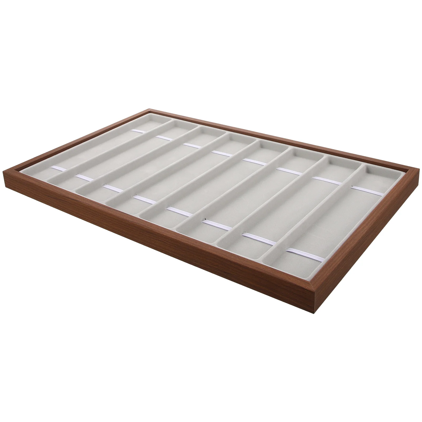 

Watchband Tray Watch Band Holder Display Plate Wooden Cloth Material Storage Organizer Watch Tray Watchband Plate