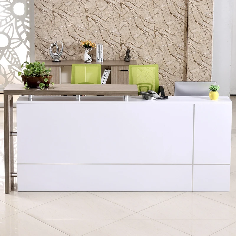 

Small Modern Office Furniture Front Desk Reception Counter Design