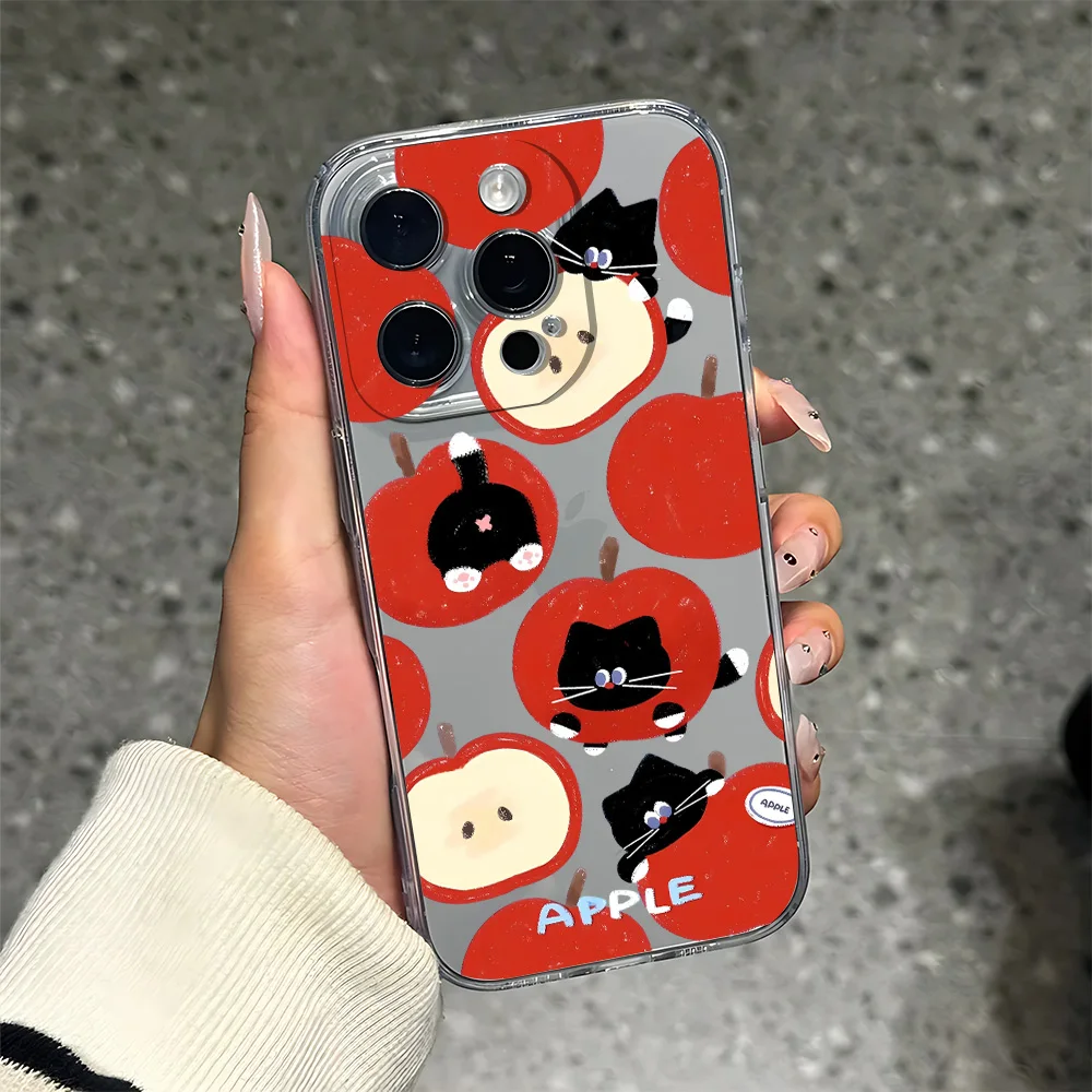 حافظة لهاتف آيفون 17 16 15 14 13 12 11 Pro Xs Max Air Mini 7 8 6 6s Plus SE 2020 2022