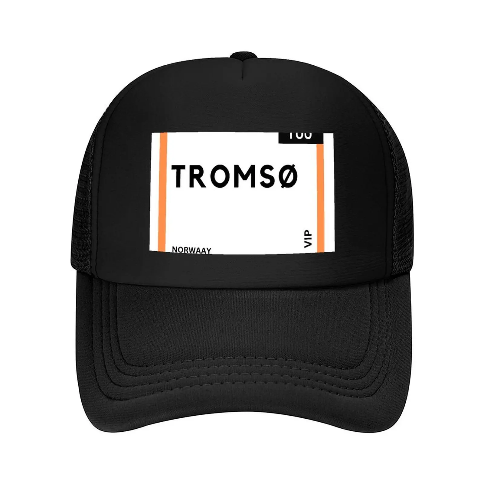 

Tromso, Norway Airplane Boarding Pass Baseball Cap men's big size hat western Hat fishing caps man Elegant Women's Hats Men's