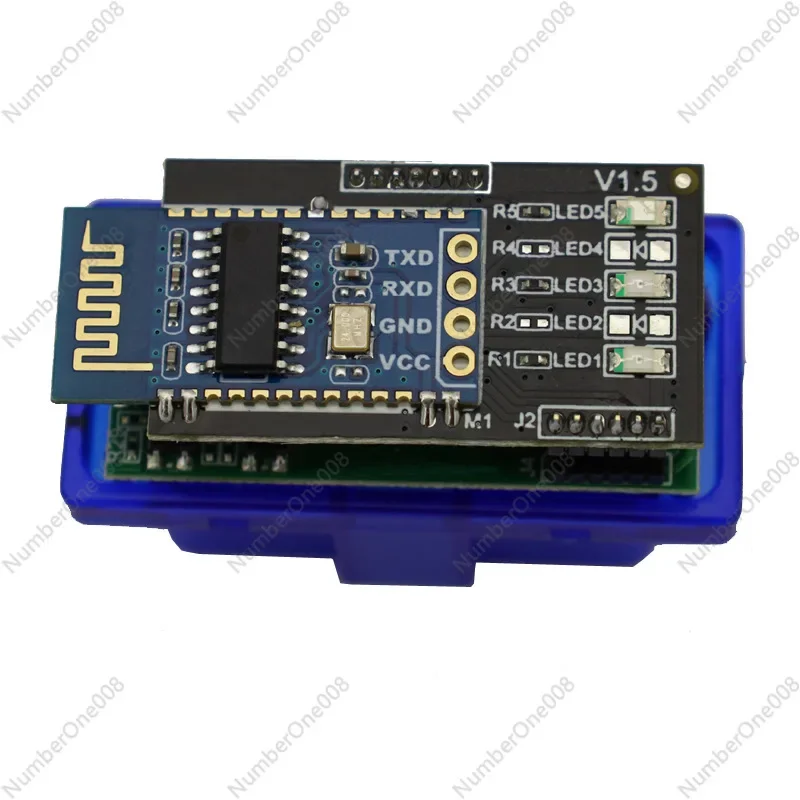 ELM327 Double Board PIC25K80 Chip OBD2 Elm327 Mini Bluetooth 5.1 Car Fault Detector