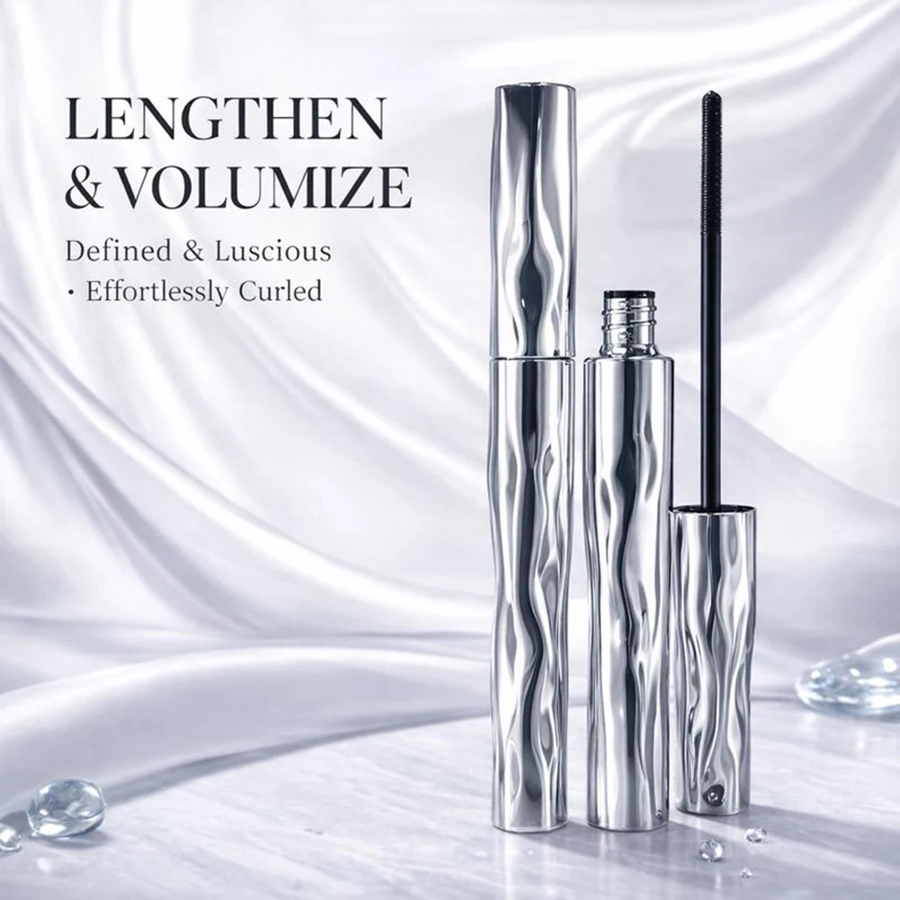 Steel Pipe Eyelash Base Cream For Makeup Holding Curling Waterproof Sweat-Proof Slim Long Sizzling-Free Thread Mascara 1/2/3pcs