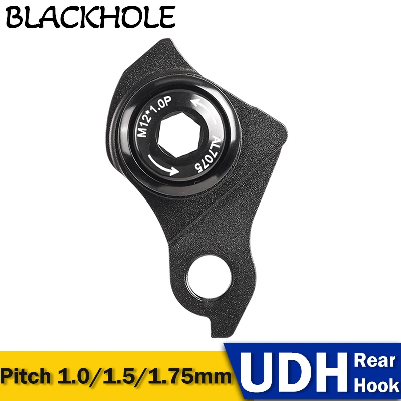 UDH Rear Hook Bike Frame Pitch 1.0/1.5/1.75mm Thru Axle Rear Derailleur Hanger MTB Road E-Bike Gravel UDH Rear Hook Bike Parts
