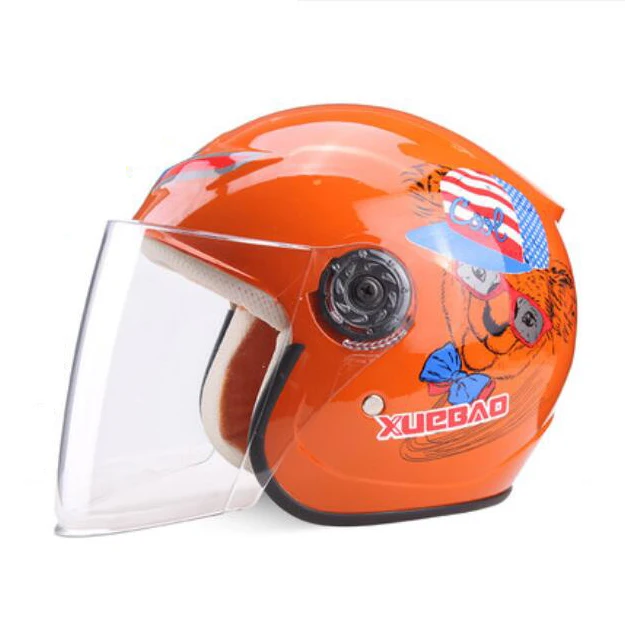 Children\'s Helmet  Motorcycle Child Protective Cap Electric Car Four Seasons Cartoon Cute Child Safety Helmet