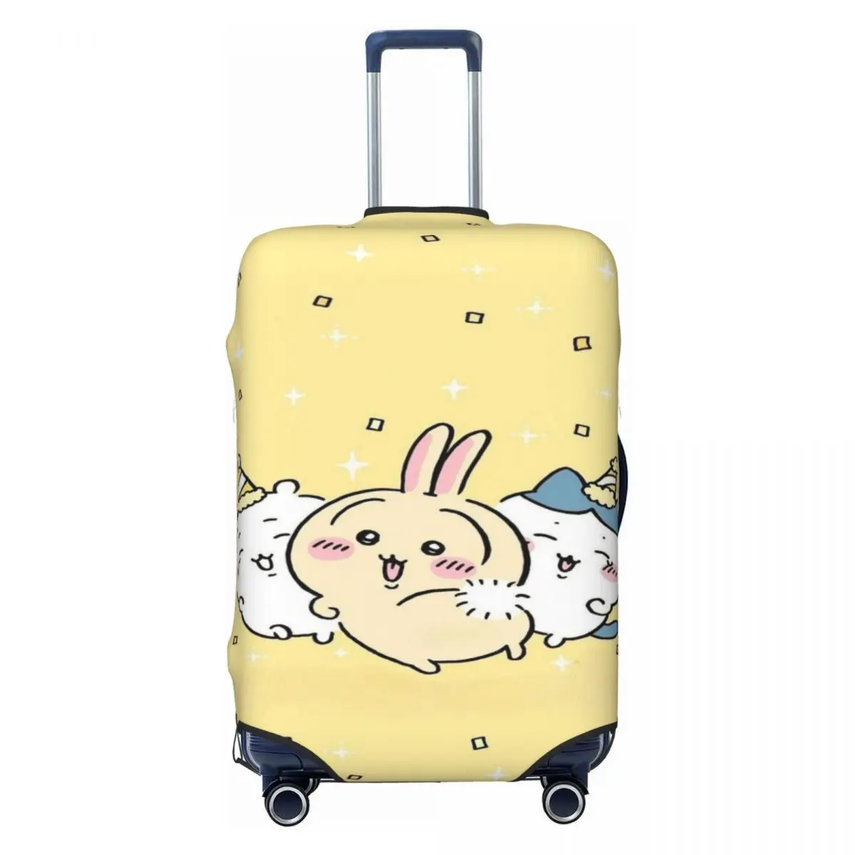 

Custom Chiikawa Cartoon Luggage Cover Protector Fashion Travel Suitcase Covers for 18-32 Inch