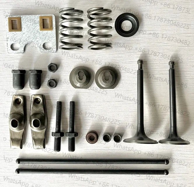 Valve Rocker Arm Push Rod Support Guide Plate Stud Seal Kit Fit  GX390 188F Generator Engine Motor