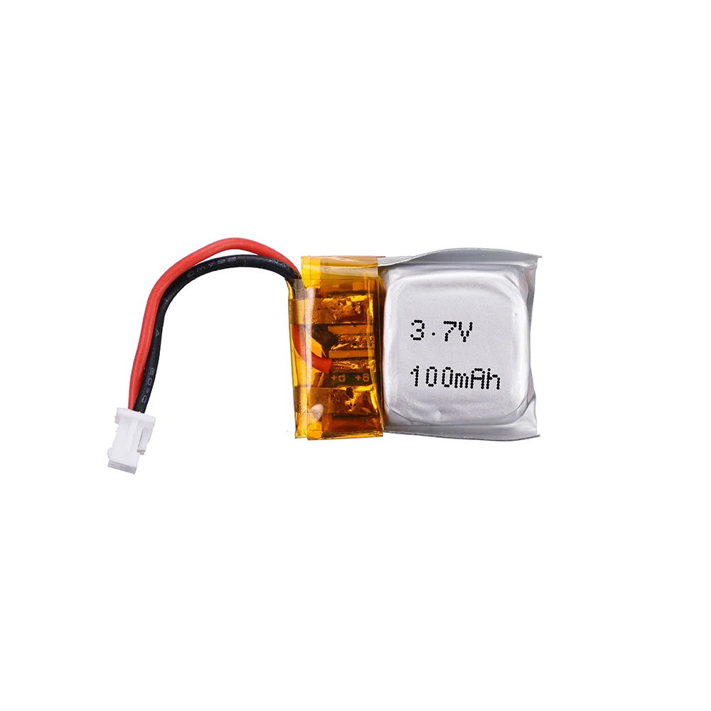 3.7v 100mah akumulator Lipo do Wltoys V272 V282 V292 FQ777-124 do Hubsan Q4 części zamienne do quadcoptera Rc bateria do drona 651620