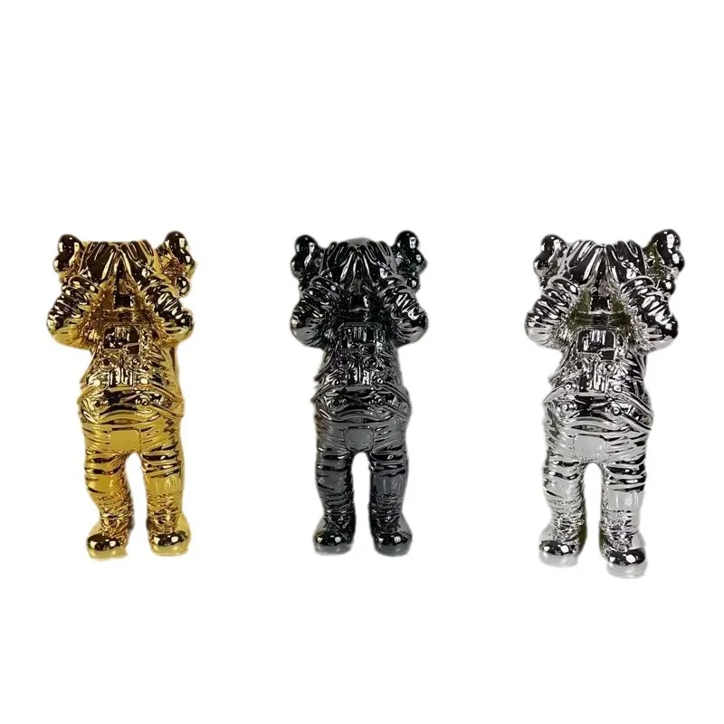 Resin Minimalist Astronaut Decorations Home Decor Living Room Foyer Office Backpack Bear Crafts Gifts