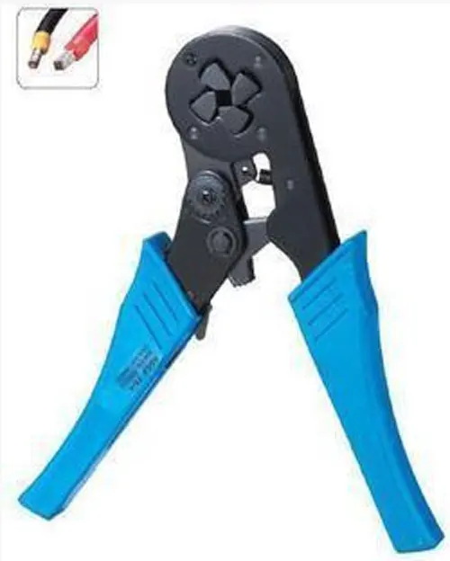 

HSC8 16-4 Hand Mini Self-adjustable Crimping Plier Crimper For Insulated Terminals AWG 12-6 Square mm 4-16 Cable end-sleeves