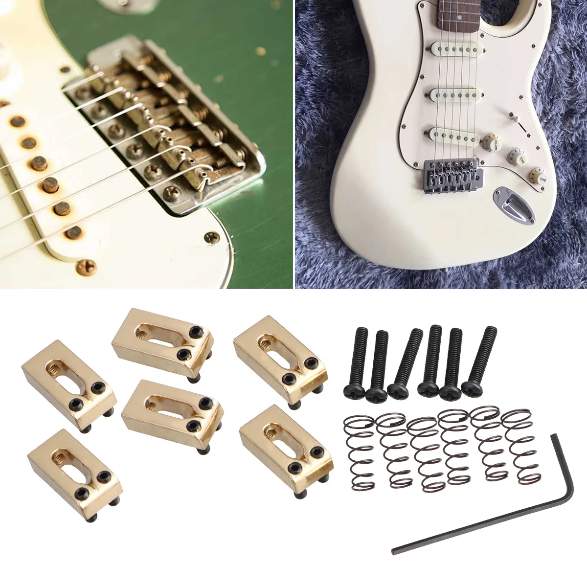 

Guitar Bridge Saddle Tremolo Bridge Saddle Locked String Guitarra Locked String for Guitar