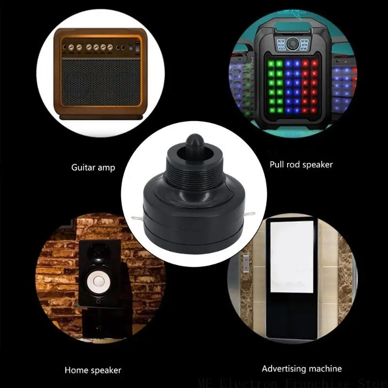 T5ea 2Pieces 150W 8ohm Piezo Speaker Tweeter Driver Frequency Response 2.2k-27khz, para sistemas música doméstica