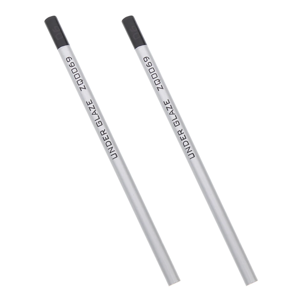 

2pcs Underglaze Colored Pencils for Ceramic Pottery Decoration with Longlasting Colors Wide Application Supplies
