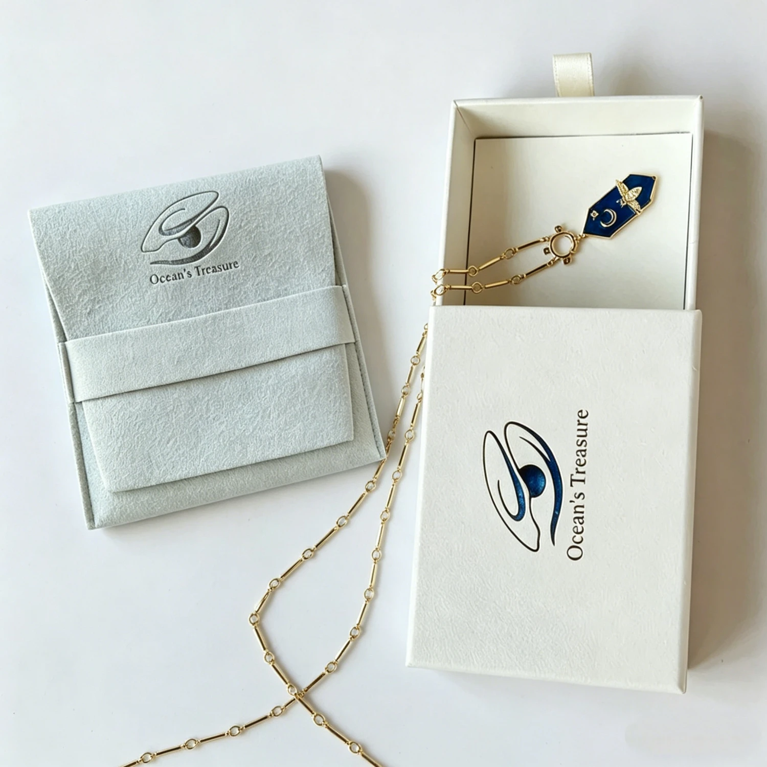 

20pcs Premium Custom Logo Jewelry Box and Pouch Luxury Set for Wedding Favors
