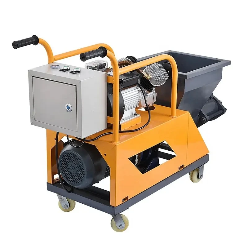 Cement Spraying Machine for Wall Plastering Gypsum Spraying Machine for Concrete Rendering Mortar Application Construction