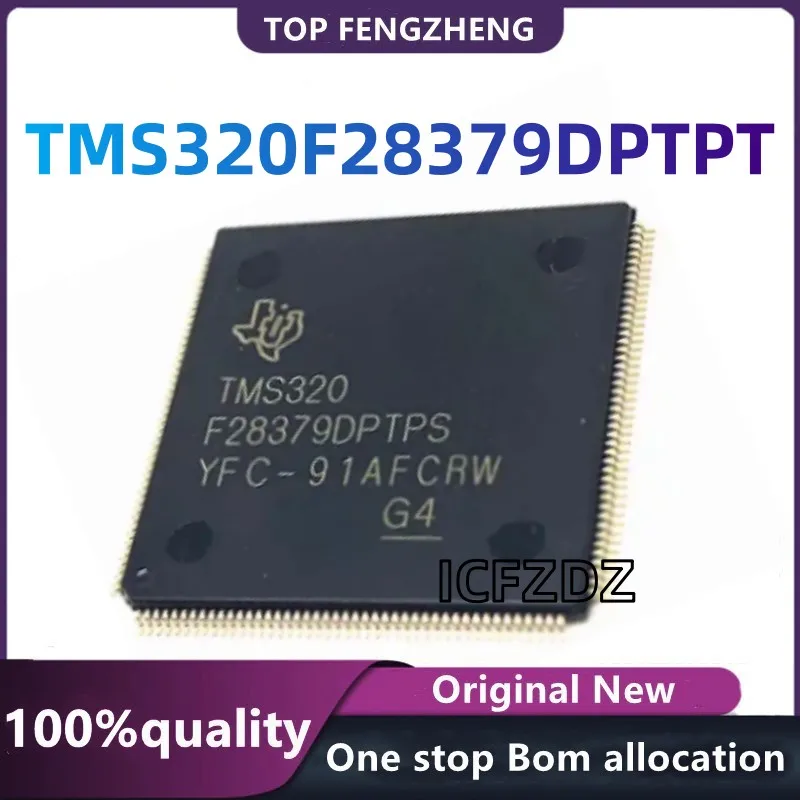 100%New original  TMS320F28379DPTPT TMS320F28379D TMS320F28379 TMS320 F28379DPTPT HLQFP-176 Integrated Circuits