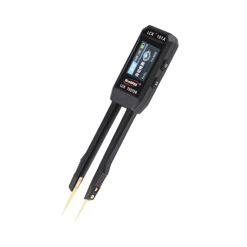 

LCR Digital Tweezer Bridge Multimeter 1.14 Inch TFT Color Screen Auto Identify Resistance Capacitance Inductance Diode Tester