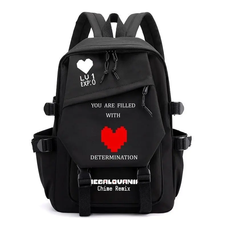 Anime Undertale Sans Skull Backpack Teenagers Schoolbag Students Book Bag Pocket Backpacks For Girls Boys