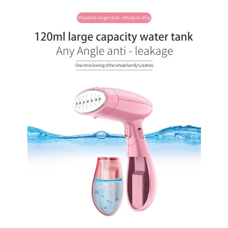 Portable Garment Steamer Handheld Foldable Travel Iron Clothes Steamer Clothing Planchas Para Ropa 1300W