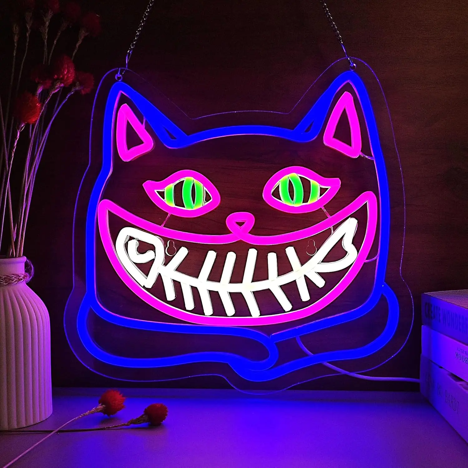 

Cat Neon Sign USB Dimmable LED Light for Garage Bar Club Shop Gaming Room Bedroom Decoration neon personnalisé Gift Night Light