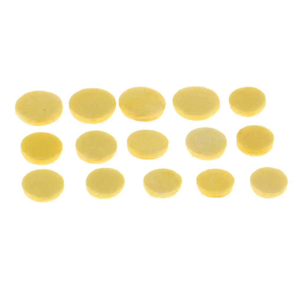 1 Set of Rubber Flute Piccolo Pads for Soprano  Soprano Sax Pads DIY