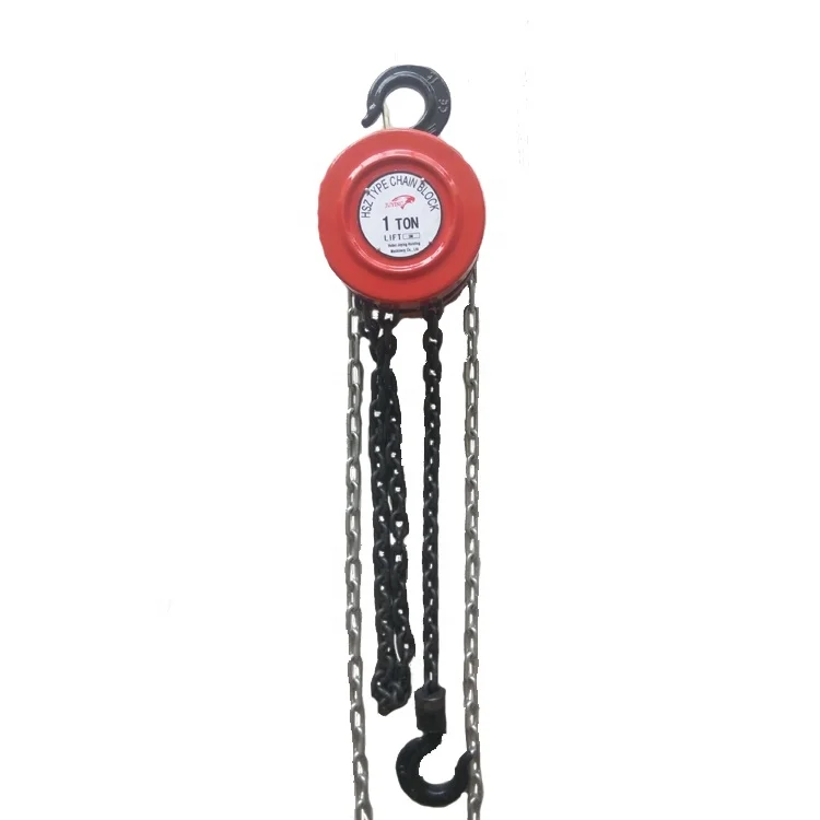 

HS Code 8425190000 HSZ Type Chain Hoist Chain Block 1 Ton