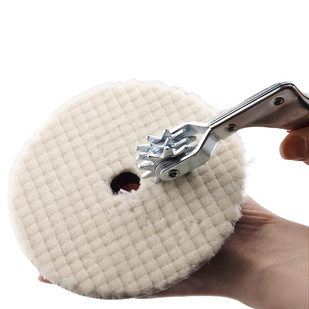 (Single Sale) SPTA Polishing Disc Cleaning Brush Buffing Sponge Wool Pads Cleaning Brushes Car Polishing Pads Cleaning Tool