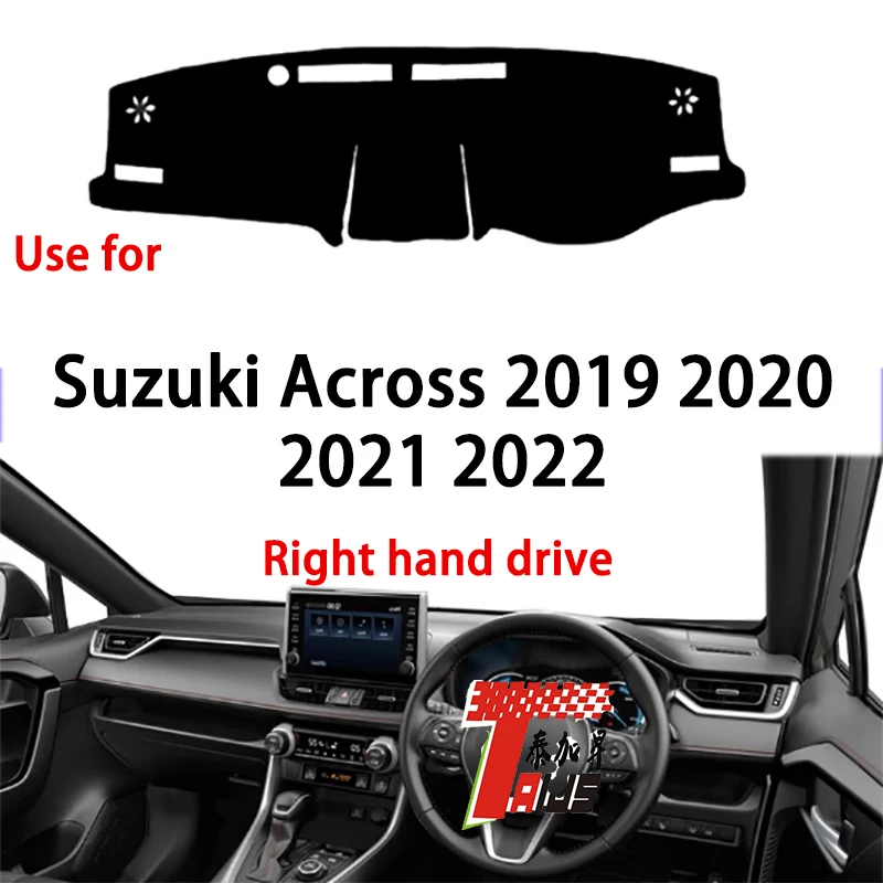 

TAIJS factory high quality anti-dirty Suede dashboard cover for Suzuki Across 2019-2022 Right hand drive hot selling