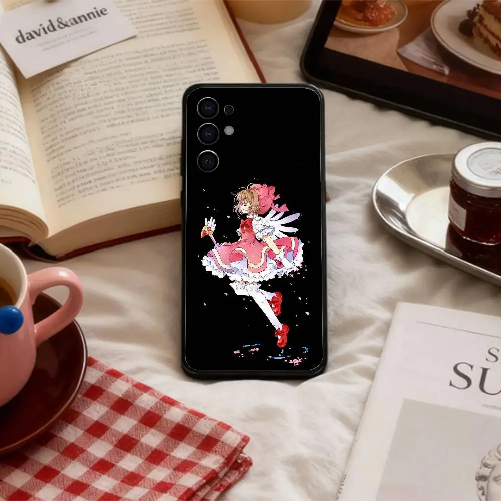 Kawaii Kero Cardcaptor Sakura     Phone Case For Samsung S 25,24,23,22,30,21,10,9,Ultra,Plus,Lite,FE,4,5 G Soft Black Case view 5