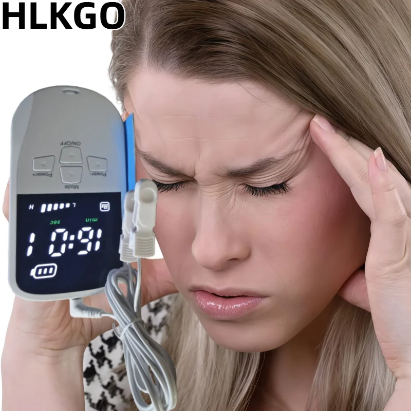 

Vagus Nerve Stimulator Non Invasive Ear Clip, Therapy Device for Depression Anxiety and Insomnia Sleepless Relief Treatment