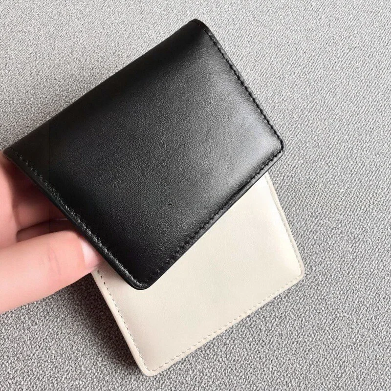Endless Abyss Top Layer Cowhide Key Bag Hanging Bag Genuine Leather Card Holder Bucket Shape Student Suitable Pure Color