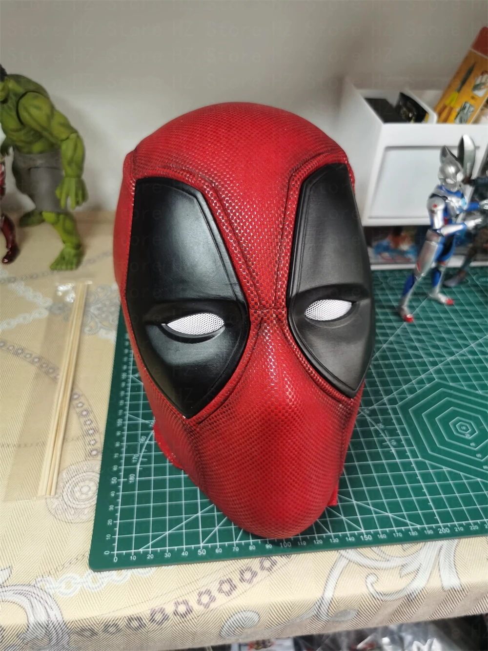 マーベル デッドプール マスク 磁気アイ1組付き 3Dスクリーン印刷