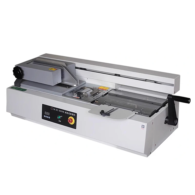 آلة التجليد الحراري 600 واط آلة تجليد الغراء الساخن كتاب حراري 45 مللي متر سمك التليد A3 (حافة قصيرة)/A4/A5 وثيقة #6